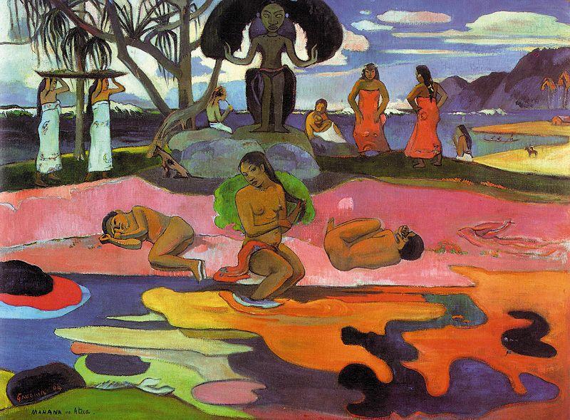 Paul Gauguin Mahana No Atua Germany oil painting art